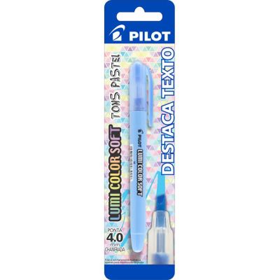 Marca Texto Azul Pastel Lumicolor 200-sl Soft Bls C/1 Pilot