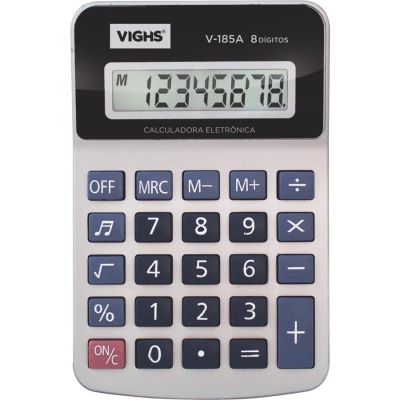Calculadora Mesa 8 Digitos V-185 Vighs