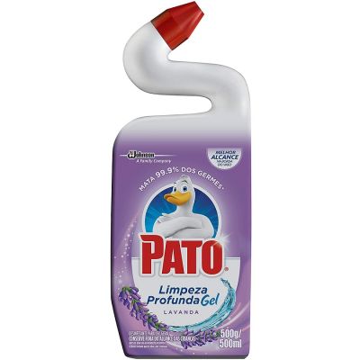 Desinfetante 500ml Pato Limpeza Profunda Gel Lavanda