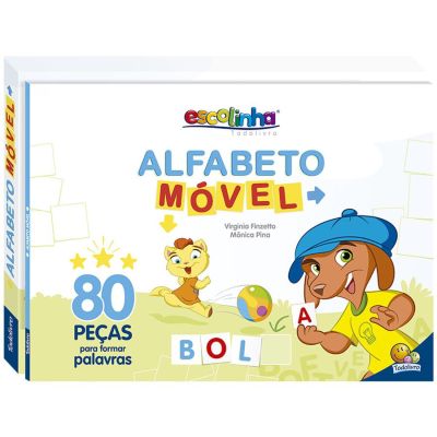 Livro Infantil Escolinha Com Alfabeto Movel Todolivro