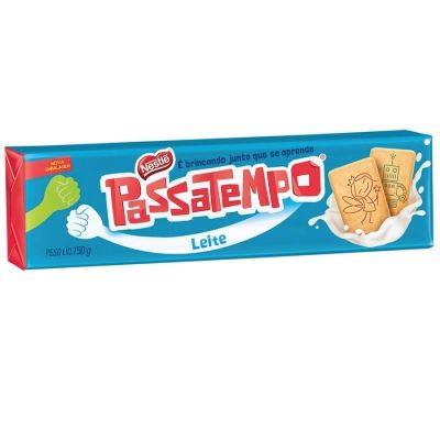 Biscoito Passatempo Leite 150g Nestle