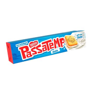 Biscoito Passatempo Recheado Leite 130g Nestle