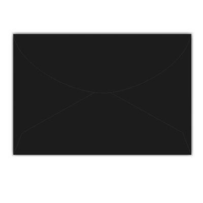 Envelope Cartao Visita 72x108 80g Preto 2462 C/100 Foroni