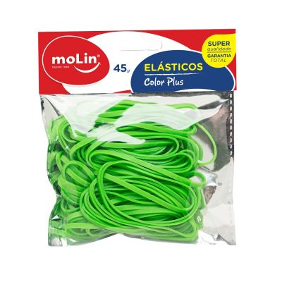 Elastico 45g Verde Color Plus Molin