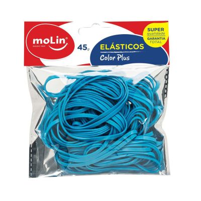 Elastico 45g Azul Color Plus 23226 Molin
