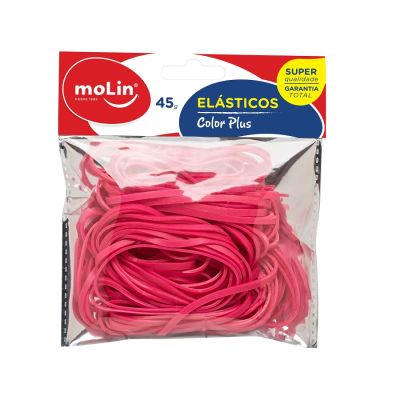 Elastico 45g Rosa Color Plus Molin