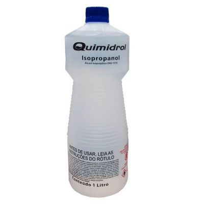 Alcool Isopropilico Liquido 100% 1l Quimidrol