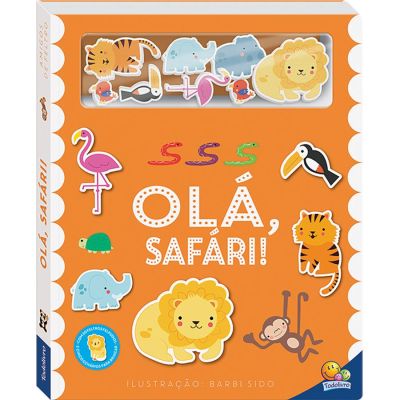Livro Infantil Amigos De Feltro - Ola Safari Todolivro Ww
