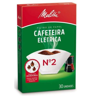 Filtro Papel P/ Cafe Melitta Nº2 C/30un