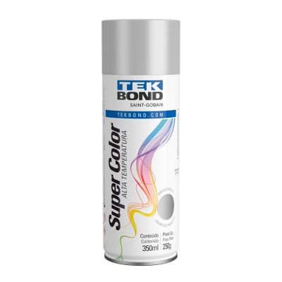 Tinta Spray Uso Geral Aluminio 350ml/250g Tekbond