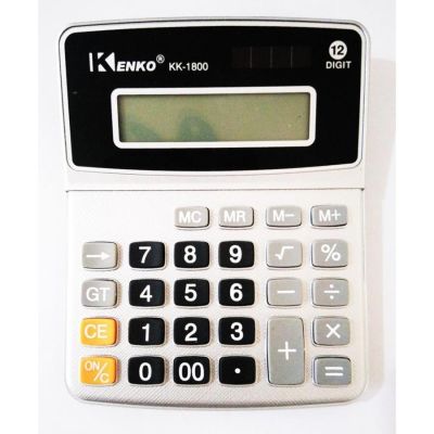 Calculadora Mesa 12 Digitos Kk-1800 Kenko
