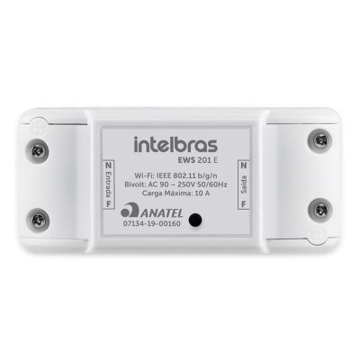 Interruptor Controlador De Cargas Wifi Ews 201 E Intelbras
