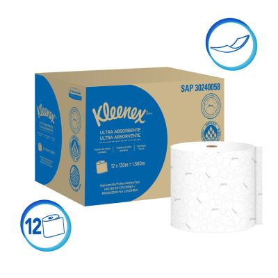 Papel Toalha Premium Rolo 12x130m Kleenex 30240058