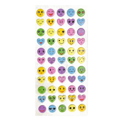 Adesivo Stickers Emojis Ref.18-03 602861 Kit