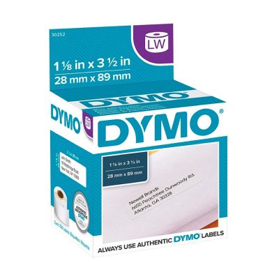 Etiqueta Termica Dymo 2,8cm X 8,9cm 350 Un C/2 Rolos 30252