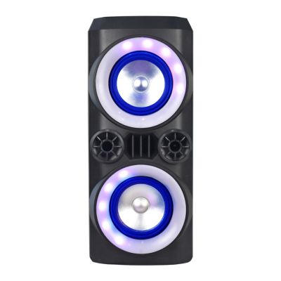 Caixa De Som 300w Bluetooth Mini Torre Neon X Sp379 Multilaser