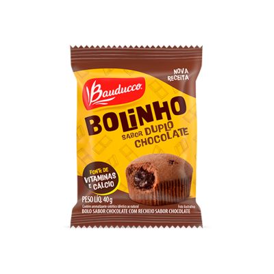 Bolinho Duplo Chocolate 40g Bauducco