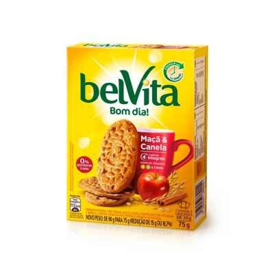 Biscoito Integral Belvita Maca E Canela 75g