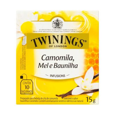 Cha Camomila Mel E Baunilha Twinings 15g