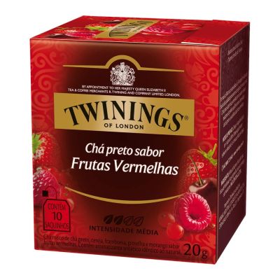 Cha Preto Frutas Vermelhas Twinings 20g