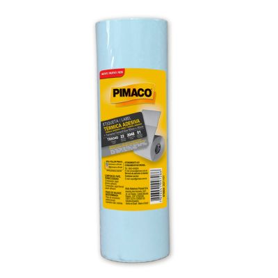 Etiqueta Adesiva Termica 60x40 Tr6040 C/ 4 Rolos Pimaco