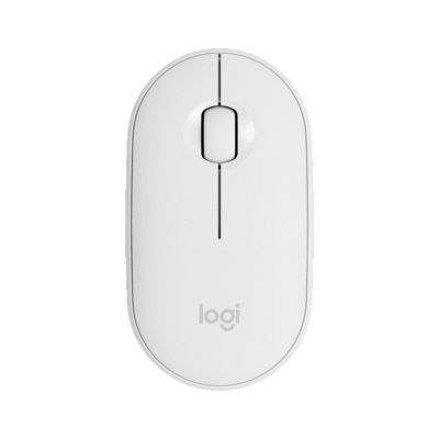 Mouse Sem Fio M350 Pebble Branco 910-005770 Logitech