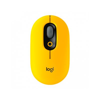 Mouse Sem Fio Pop Amarelo 910-006549 Logitech