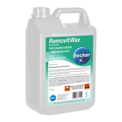 Detergente Removedor Cera Removit Wax 5l Pa1424 Becker