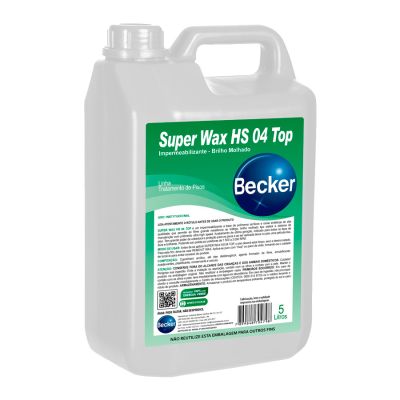 Impermeabilizante Super Wax Hs 04 Top 5l Pa4019 Becker