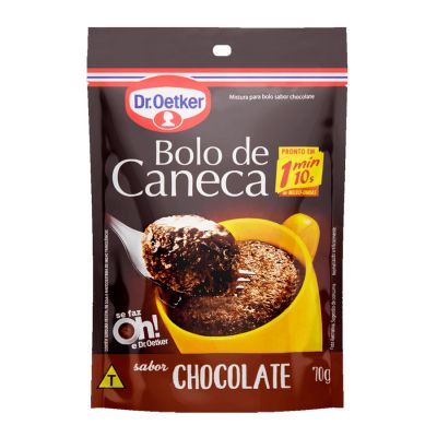 Bolo Caneca Chocolate 70g Dr Oetker