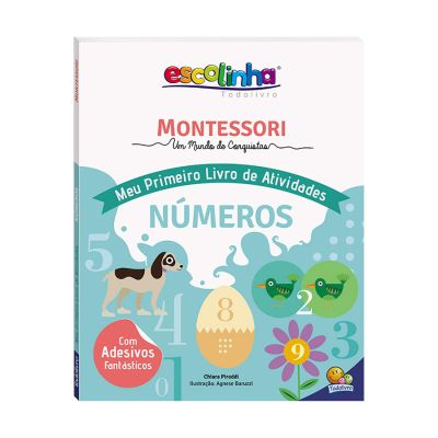 Livro Escolinha Montessori Meu Primeiro Livro De Atividades: Numeros Todolivro Ww