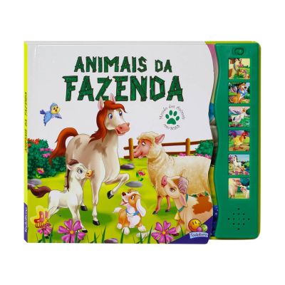 Livro Mundo Dos Animais Com Sons: Animais Da Fazenda Todolivro
