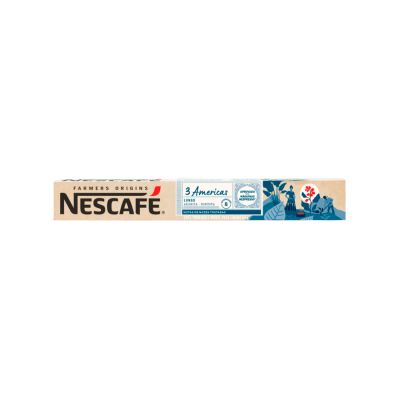 Capsula Cafe Nescafe Farmers Origins 3 Americas 8 C/10 Unidades