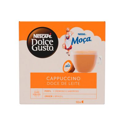 Capsula Cappuccino Moca Doce De Leite Dolce Gusto C/10 Unidades