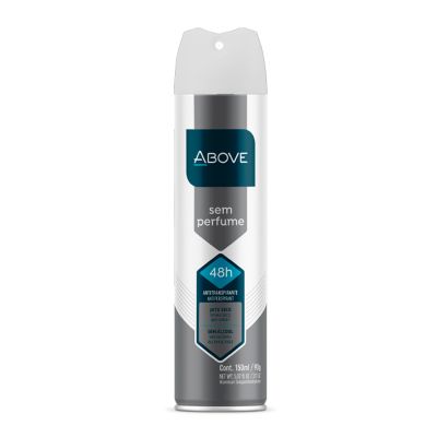 Desodorante Antitranspirante Classico Sem Perfume Aerossol 150ml Above