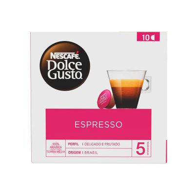 Capsula Cafe Espresso Dolce Gusto C/10 Unidades