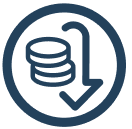 &iacute;cone de economia de dinheiro