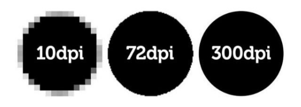 Exemplos de dpi e resultado na resolu&ccedil;&atilde;o da imagem