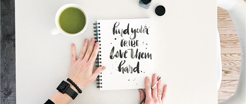 Brush lettering